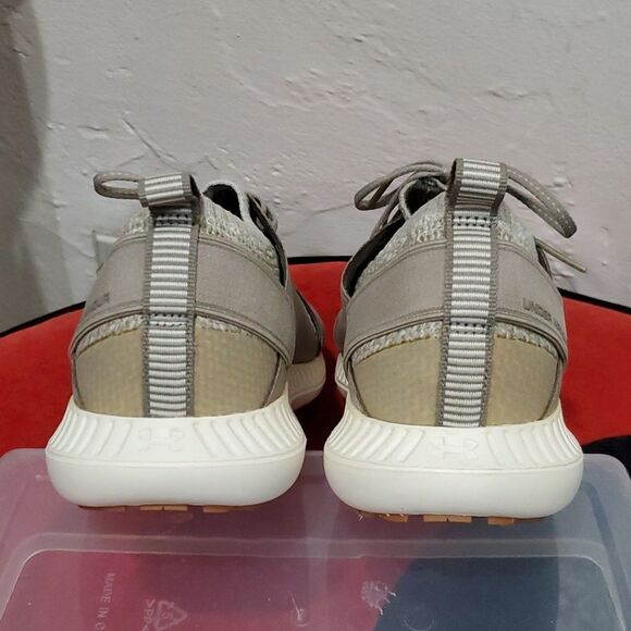 New Under Armour Threadborne Shift Cross Sneaker in Greige - Picture 12 of 14